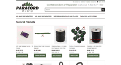 Desktop Screenshot of paracordking.com